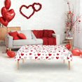 thumbnail image 1 of Valentines Tablecloth, Valentines Tablecloth Plastic 54x108 Inch Happy Valentine's Day Pink Love Table Cloth Valentines Tables Cloth Disposable Rectangle Table Cover, 1 of 5