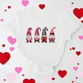 thumbnail image 1 of Valentines Tops for Women Cute Gnome Graphic Tees Round Neck Short Sleeve Blouse Valentine Teacher Shirt Spring Blouses for Women 2026, 1 of 7