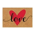thumbnail image 1 of Valentines Welcome Doormat-Heart Welcome Envelope Valentines Day Door Mat, Cute Love Decoration Rubber Non Slip Backing Floor Rug for Home Outdoor Porch Entrance Decor, 1 of 4