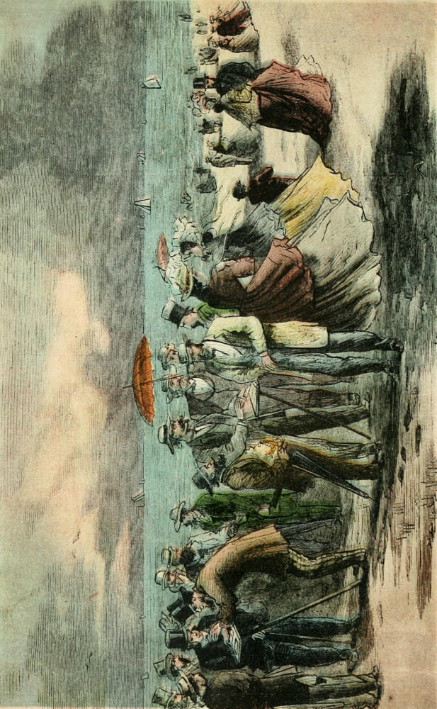 Valentines manual of old New York 1919 Bathing beach at Coney Island 1869 Canvas Art - Unknown (18 x 24)
