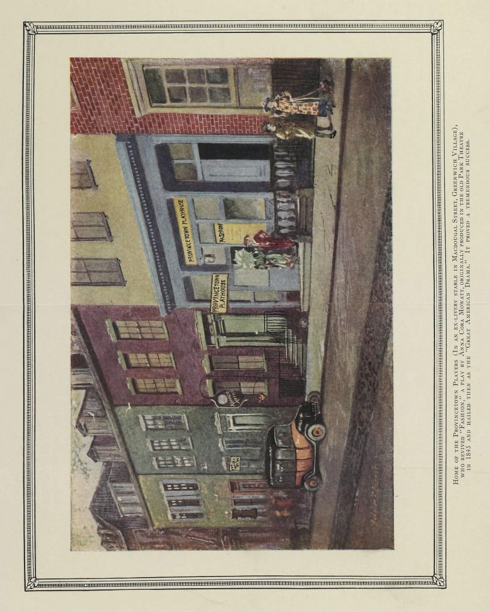 Valentines manual of old New York 1919 Greenwich Village Canvas Art - Unknown (24 x 36)