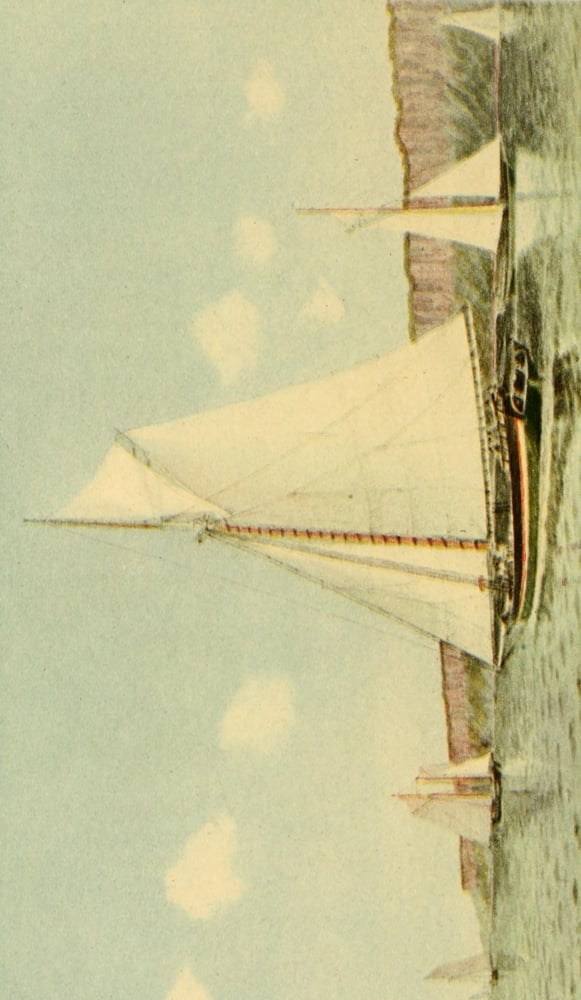 Valentines manual of old New York 1919 Old-time Hudson River Sloop Canvas Art - Unknown (24 x 36)