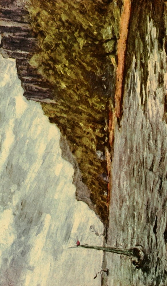 Valentines manual of old New York 1919 Palisades nr Eaglewood Landing Canvas Art - Aloysius OKelly (24 x 36)