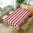 thumbnail image 1 of Valentines''s Day Rectangle Tablecloth 60x84inch Love Red Heart Polyester Waterproof Table Cloth Outdoor Table Cover for Dining Table Buffet Parties and Camping, Red, 1 of 6