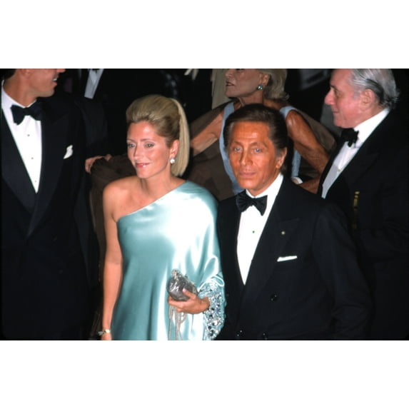 Valentino And Princess Marie Chantal Of Greece At Metropolitan Museum Of Art Costume Institute Gala, Ny 4232001, By Cj Contino Celebrity (10 x 8)