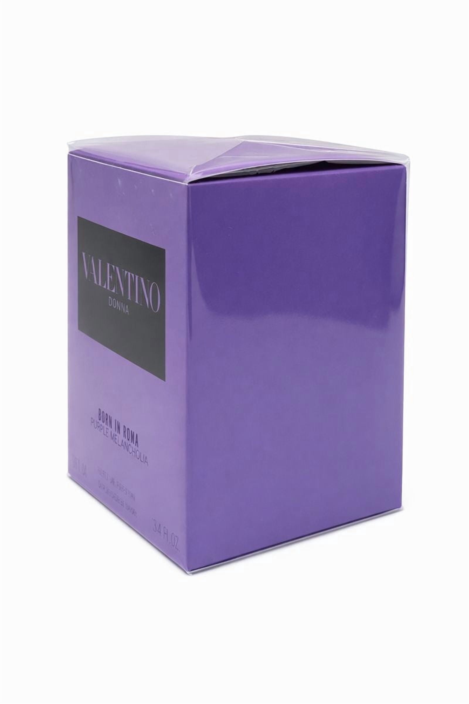 現行 定価16万 美品　VALENTINO ３７.５　フリードット XL Valentino Born in Roma Donna Purple Melancholia Eau de Parfum 3.4