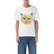 Valentino Garavani Le Chat Cotton Girocollo Graphic T Shirt Mens