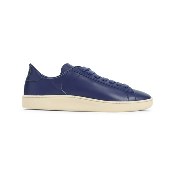 Valentino Garavani Low-Top Sneakers With Smooth Leather Upper Blue (Men's)