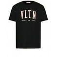 thumbnail image 1 of Valentino Garavani Men's Black Red Outline Short Sleeve Crew Neck T-Shirt, 1 of 2