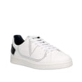 thumbnail image 1 of Valentino Garavani Men's Rockstud Backnet Leather Sneakers White Navy, 1 of 3