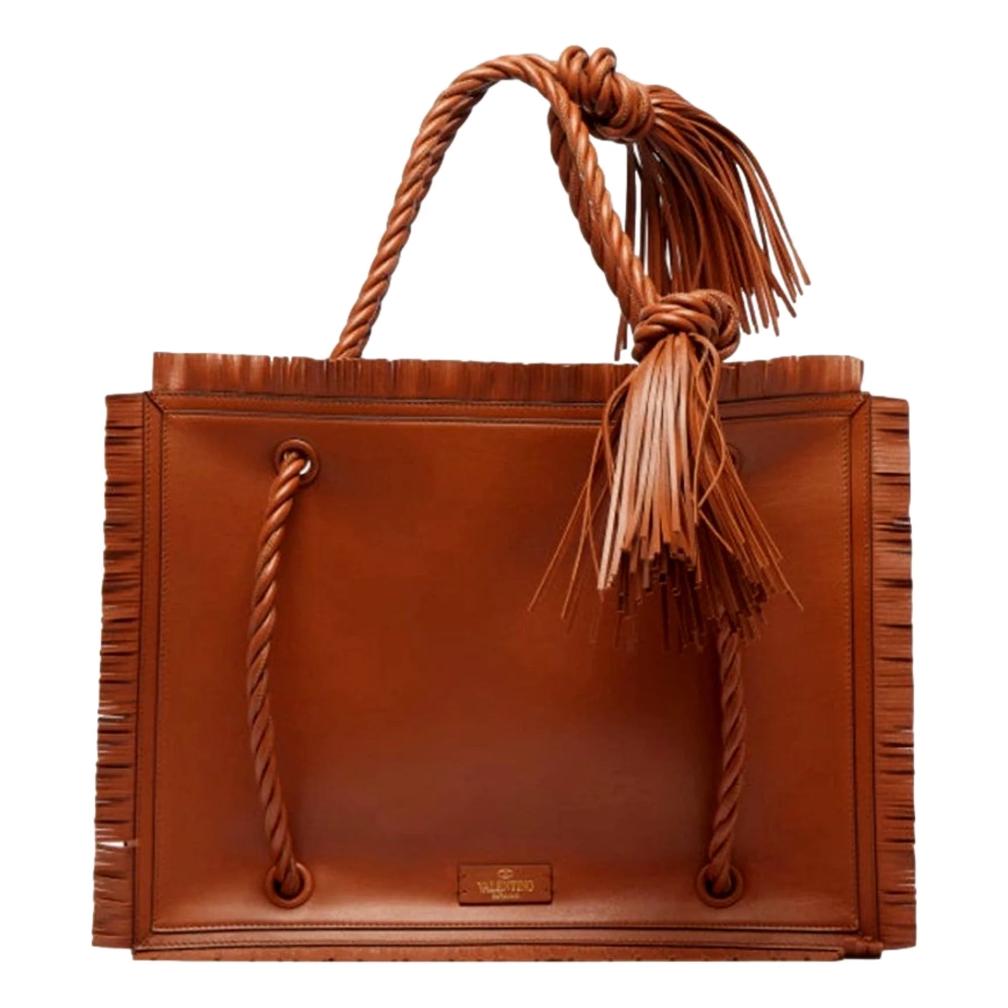 Valentino Garavani Brown & Beige Toile Iconographe Card Holder