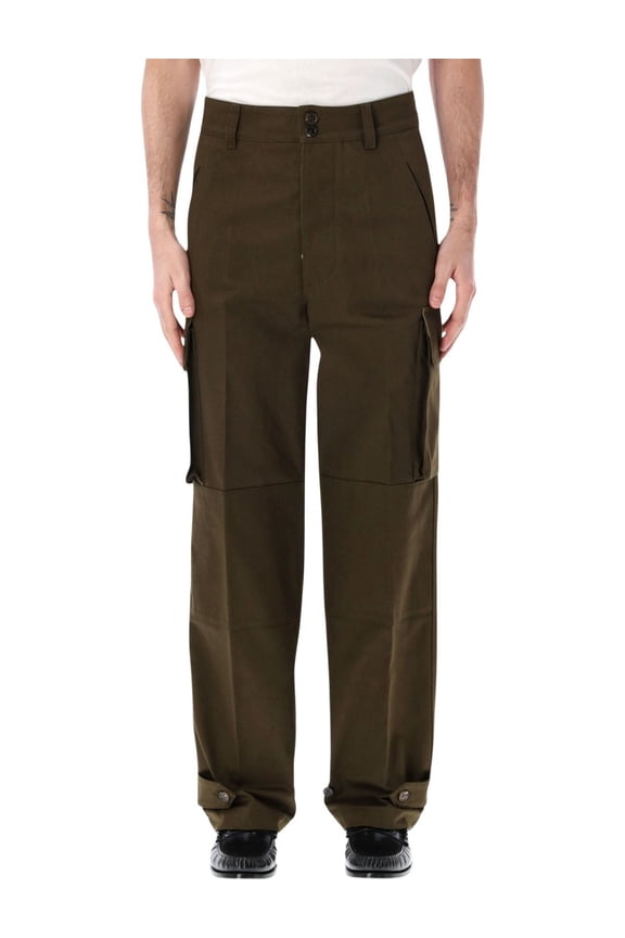 Garavani Vlogo Signature Cotton Cargo Utility Pants (Men's)