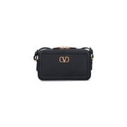 Valentino Garavani Womens Alltime Mini Crossbody Bag Black Black
