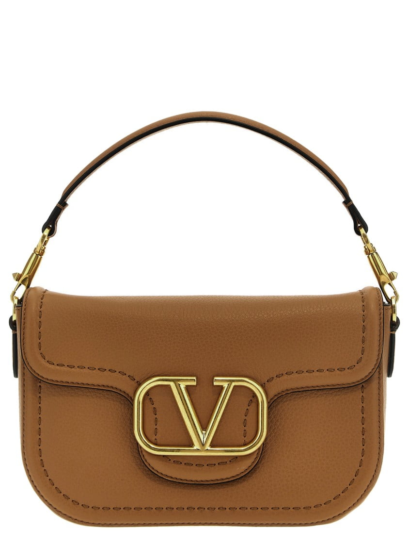 ショルダーバッグ・ポシェット VALENTINO GARAVANI Alltime' shoulder bag Brown Valentino Garavani Women's ' Alltime' Shoulder Bag Brown