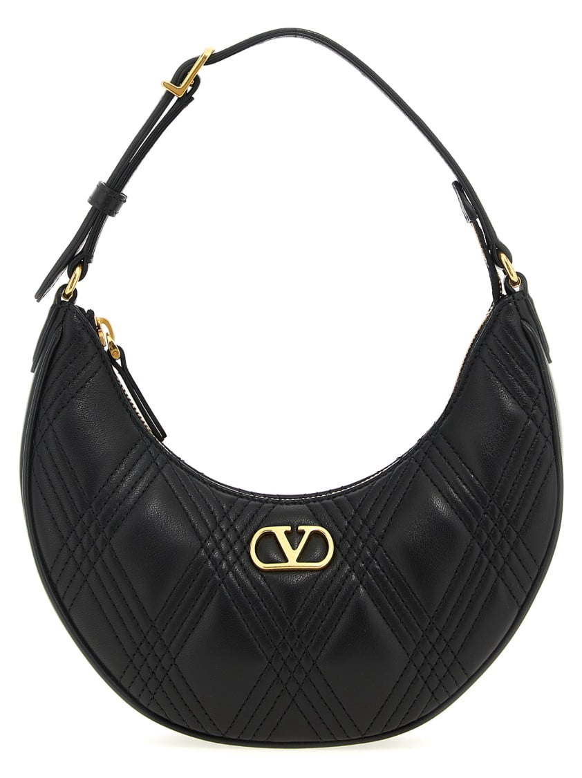 Valentino Garavani Women's 'Quiltie 67'Mini Shoulder Bag Black