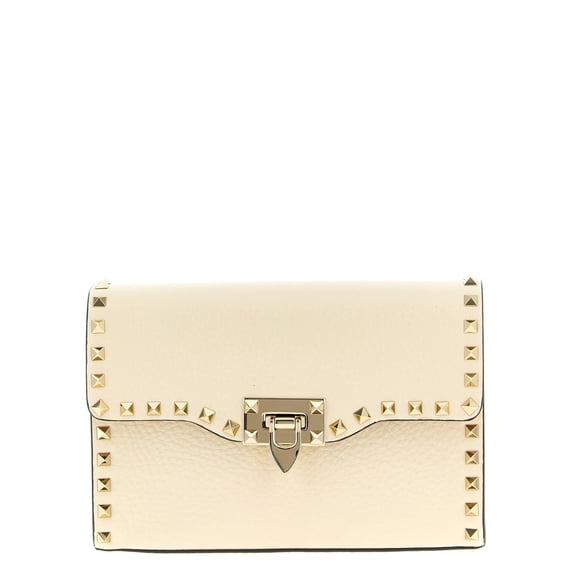 Valentino Garavani Women's 'Rockstud' Small Shoulder Bag Neutrals