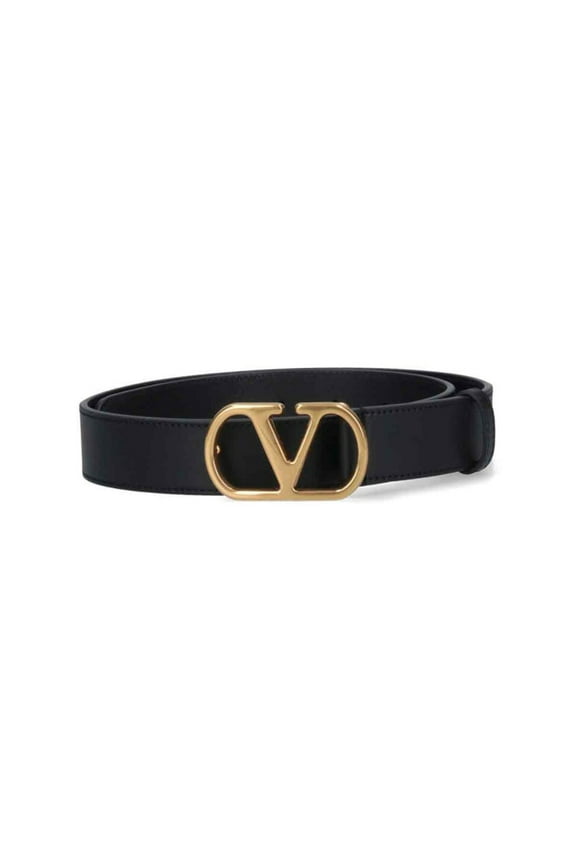Garavani Women's Vlogo Signature Belt – Black Black