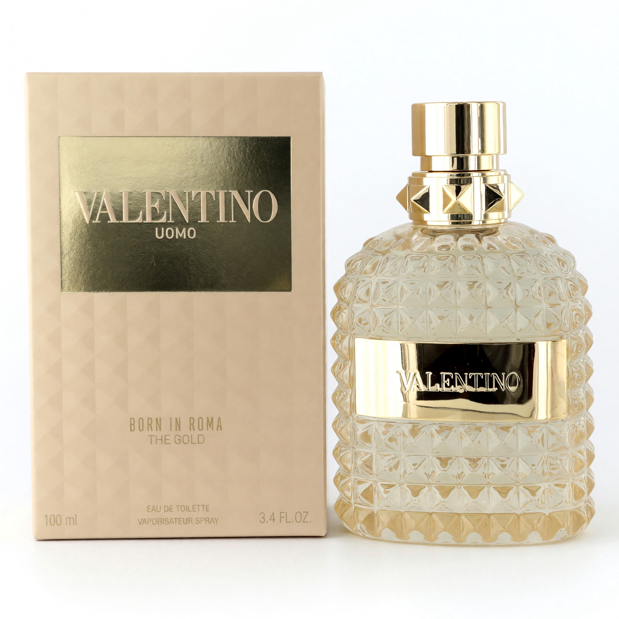 Valentino Born in Roma The Gold Uomo, Men's EDT Spray, 3.4 oz