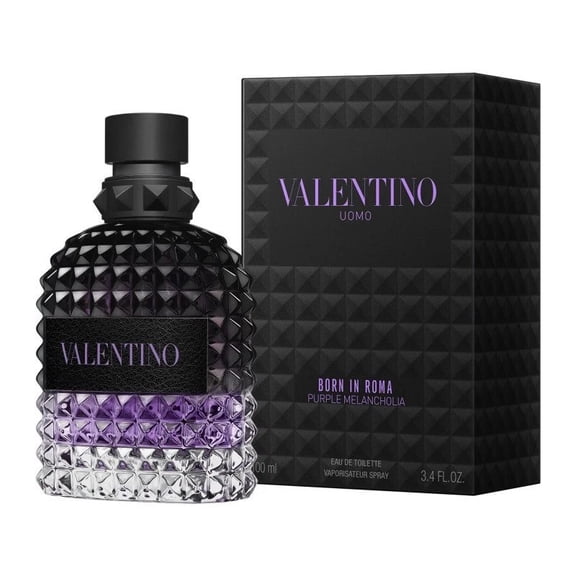 Valentino Men's Uomo Born In Roma Purple Melancholia EDT Spray 3.4 oz Fragrances 3614274626872