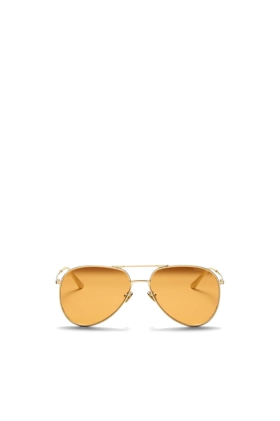 Men's Vls 172B Aviator-Style Sunglasses Gold
