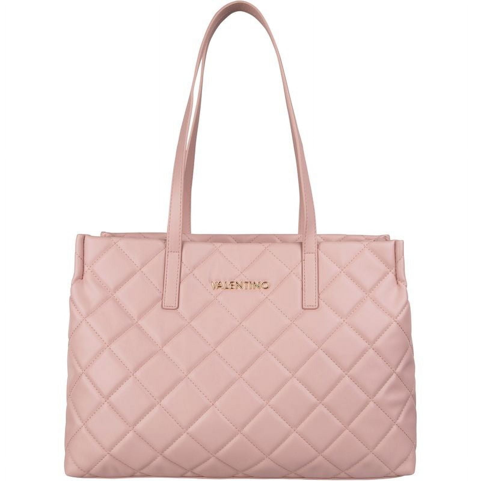 Valentino 3kk-Ocarina, Handbag Donna, Perla, Taglia Unica