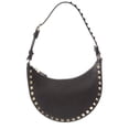 thumbnail image 1 of Valentino Rockstud Mini Grainy Leather Hobo Bag, Black, 1 of 5