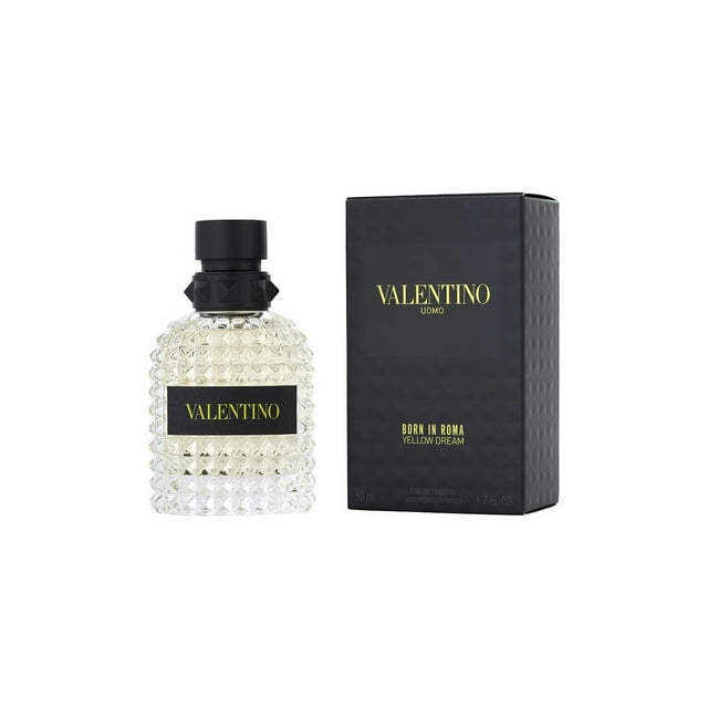 Valentino Uomo Born In Roma Yellow Dream EDT Spray 1.7 oz For Men