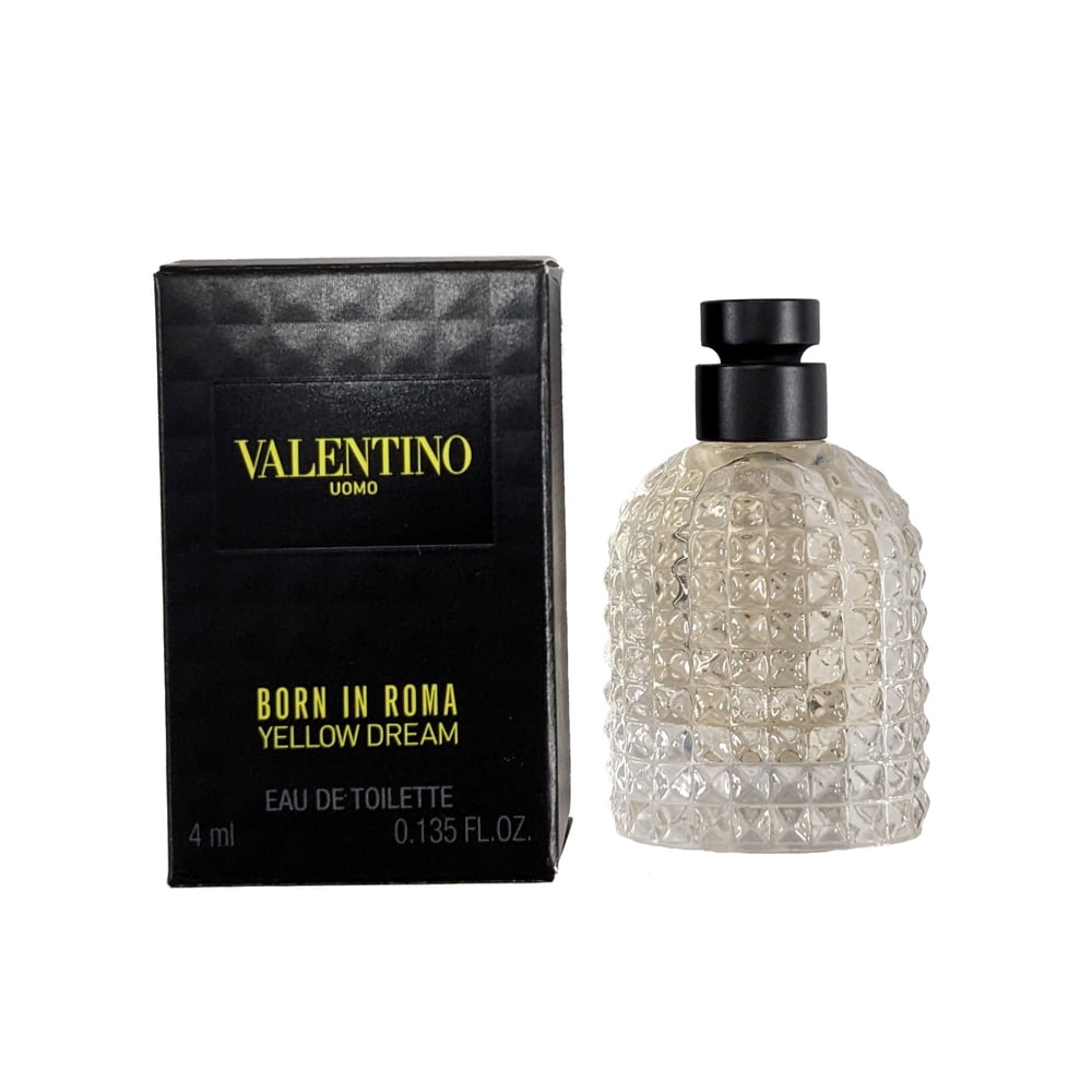 香水(男性用) VALENTINO UOMO born in roma YELLOW DREAM Valentino Men's Uomo Born In Roma Yellow Dream EDT Spray 0.13 oz
