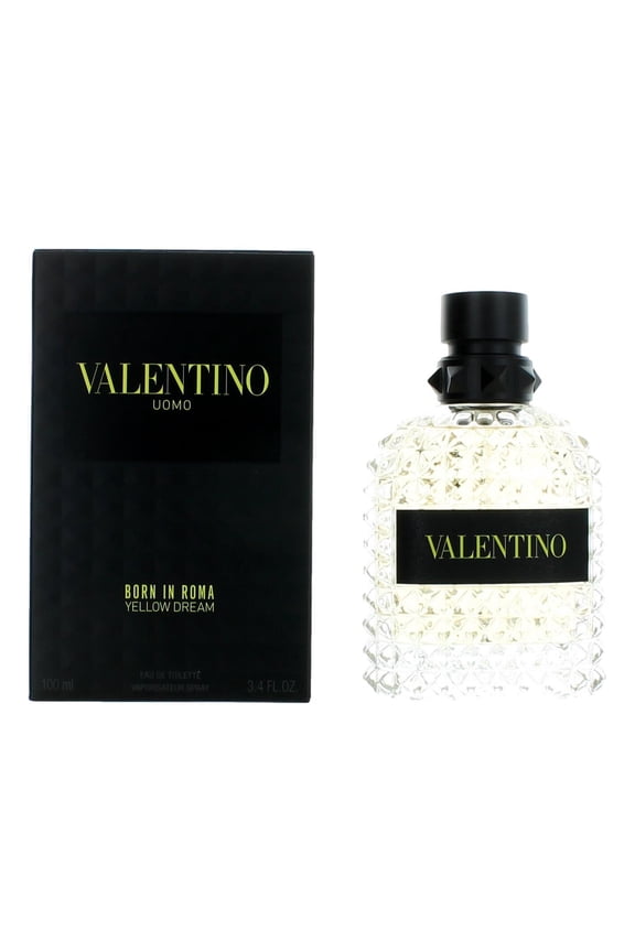 Uomo Born In Roma Yellow Dream by Valentino, 3.4oz EDT Spray men