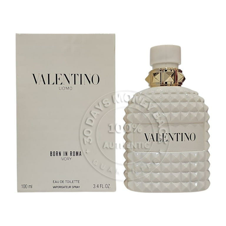 Valentino Uomo Born in Roma Ivory EDT 3.4 oz / 100 ml Spray For