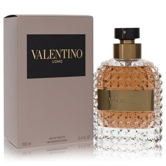 Valentino Uomo Eau De Toilette Colognes Spray 3.4 oz, Male