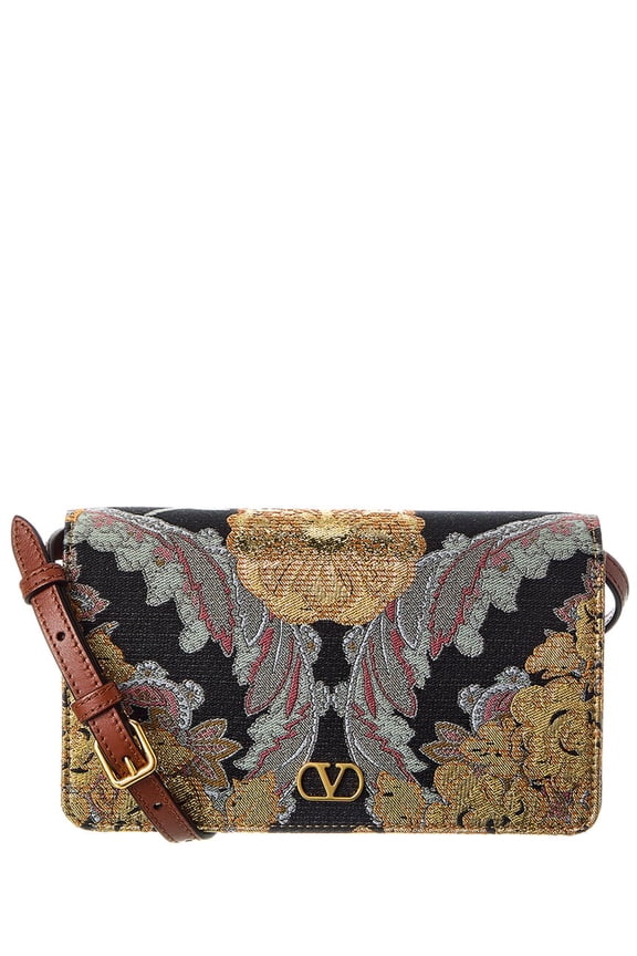 VLogo Canvas Shoulder Bag