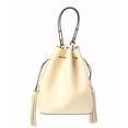 thumbnail image 1 of Valentino VLogo Leather Bucket Bag, White, 1 of 4