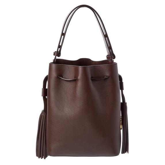 Valentino VLogo Leather Bucket Bag
