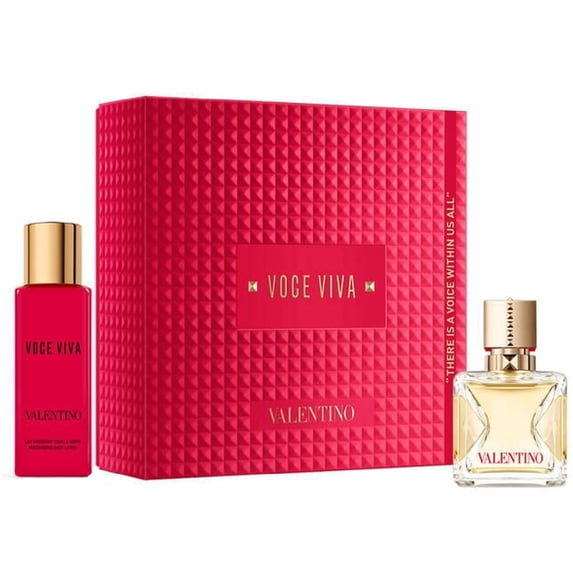 Valentino Voce Viva For Women 2 pcs Gift Set Perfume - 1.7oz EDP & 3.4oz Lotion