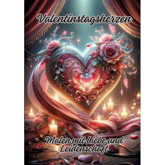 Valentinstagsherzen: Malen mit Liebe und Leidenschaft, (Paperback)