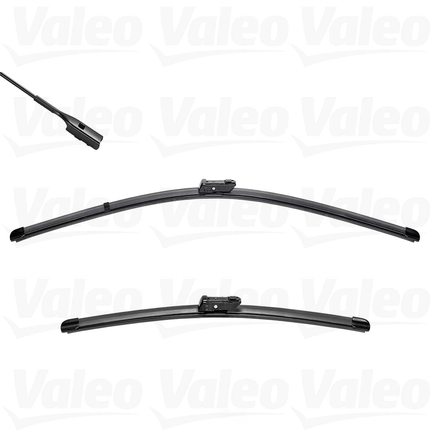 Valeo 574743 Flat 22in/22in Connector GEN2V2 (Pack of 2)