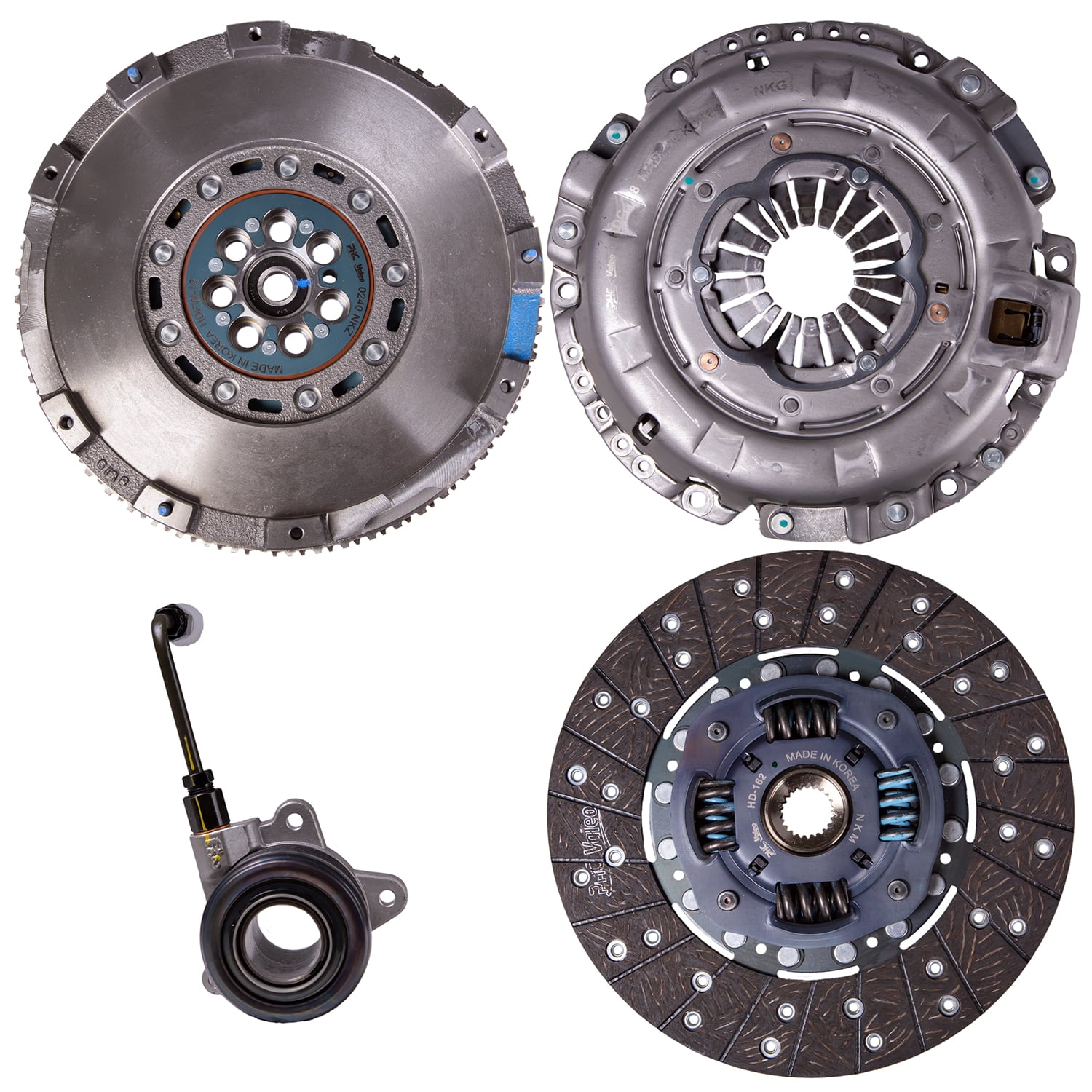 Valeo 874201 2010-2014 Hyundai Genesis Coupe Clutch Kit and DMF 2.0L