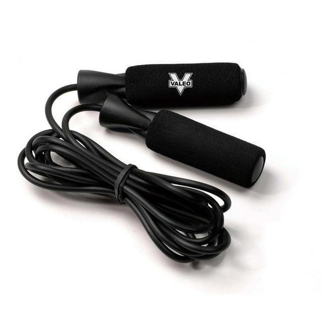 Valeo Deluxe Adjustable Speed Jump Rope To Improve Balance, Coordination, Flexibility, Core Strength and Endurance