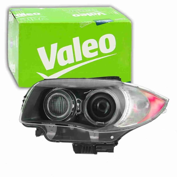 Valeo Front Left Headlight Assembly compatible with BMW 128i 2008-2012
