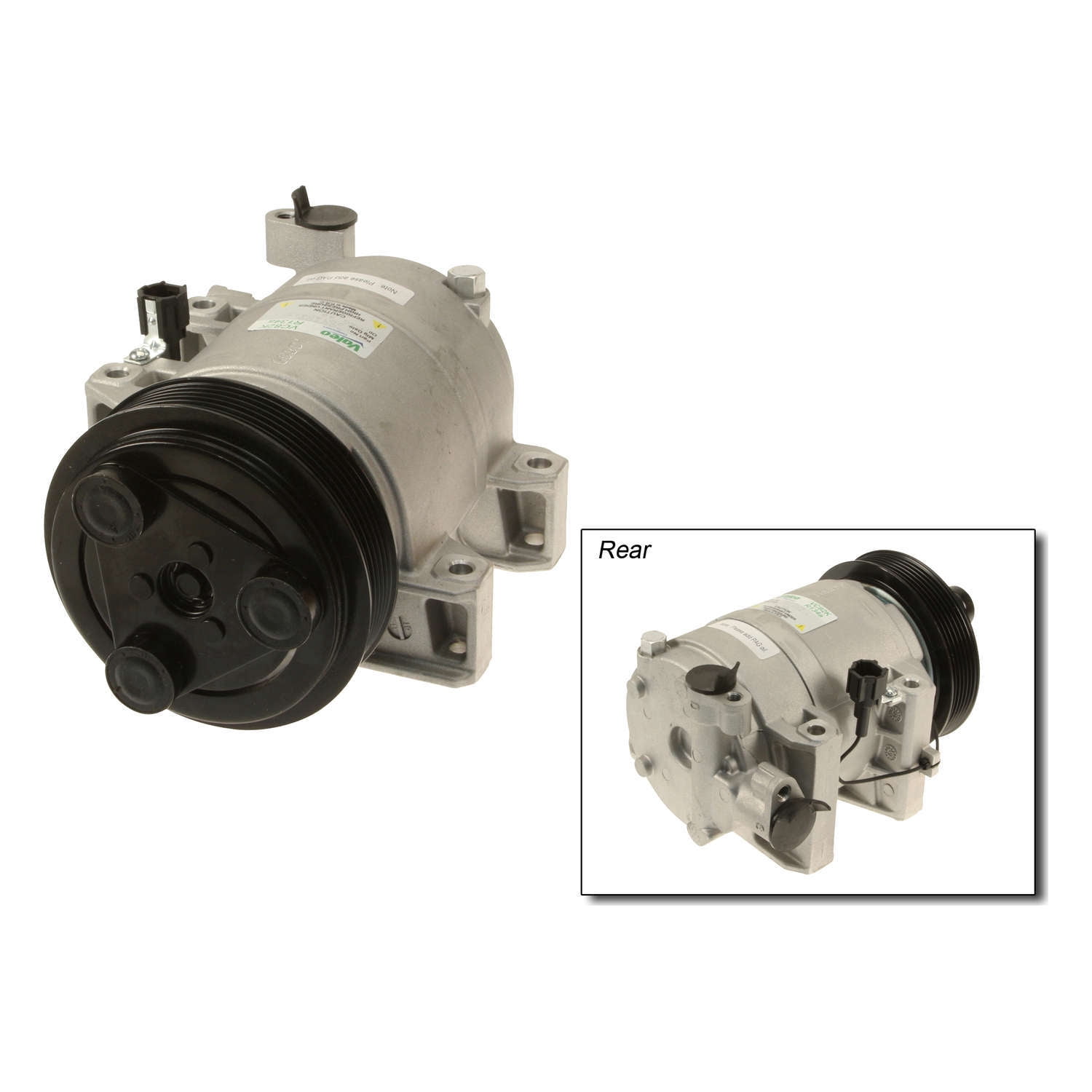 Valeo New w/ Clutch A/C Compressor Fits select: 2005-2006 NISSAN ALTIMA S/SL, 2002-2004 NISSAN ALTIMA BASE/S/SL