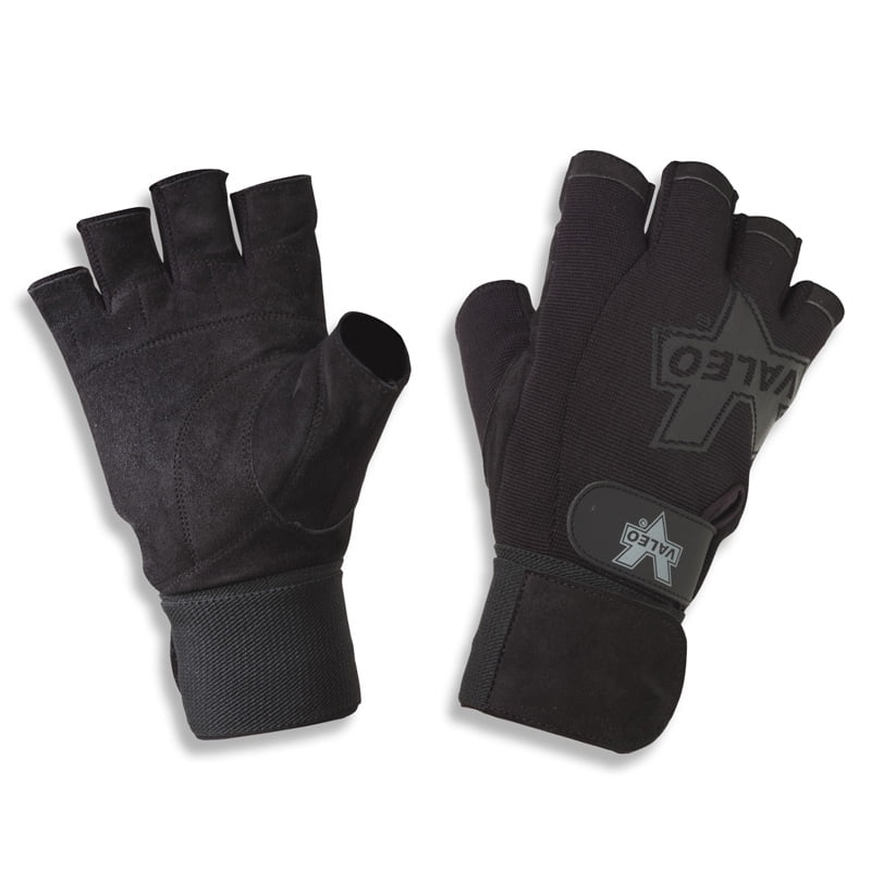 Valeo Performance Wrist Wrap Weight Lifting Gloves With Built In