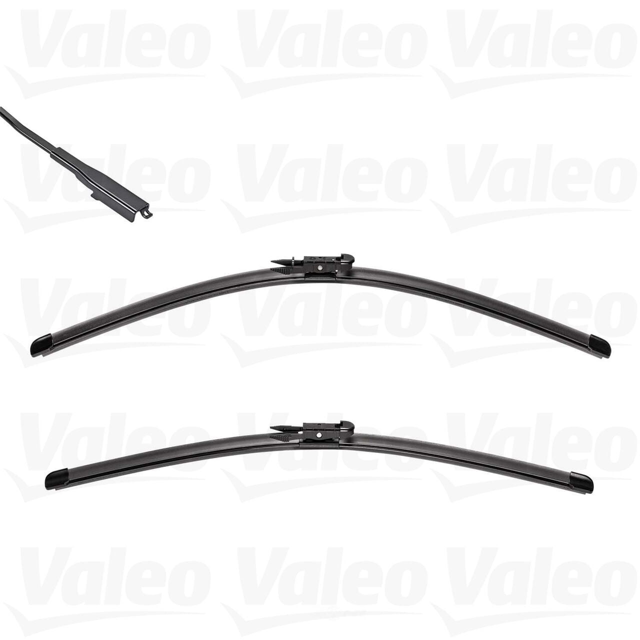 Valeo 2 balais d'essuie-glace Flat Blade VM450 Avant