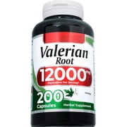 Valerian Root Capsules |200 Capsules | Valerian Root Pills