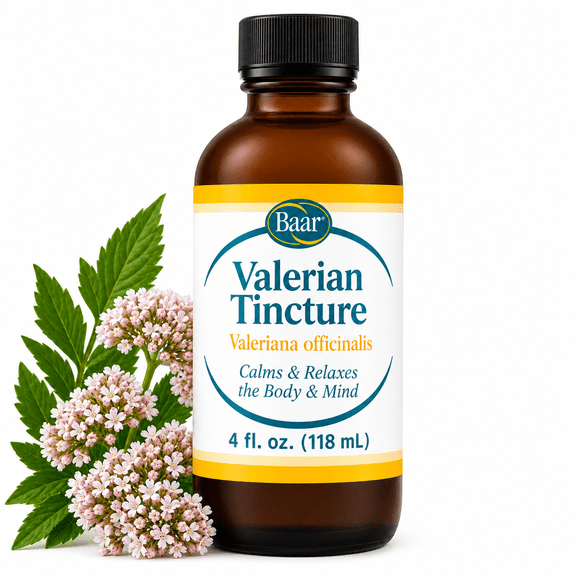 Valerian Tincture, 4 fl. oz.
