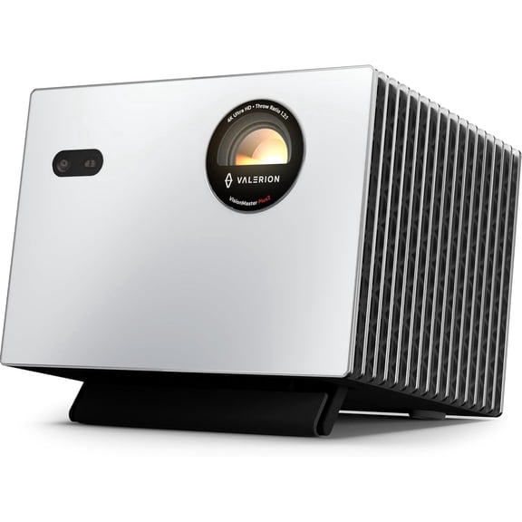 Valerion StreamMaster Plus2 Triple Laser Projector, 2X Faster Performance, 4ms Lag-Free Gaming, IMAX, Google TV, HDR10+, AI 4K UHD, with Smart Google Home & Apple Homekit, Dolby Vision&Atmos