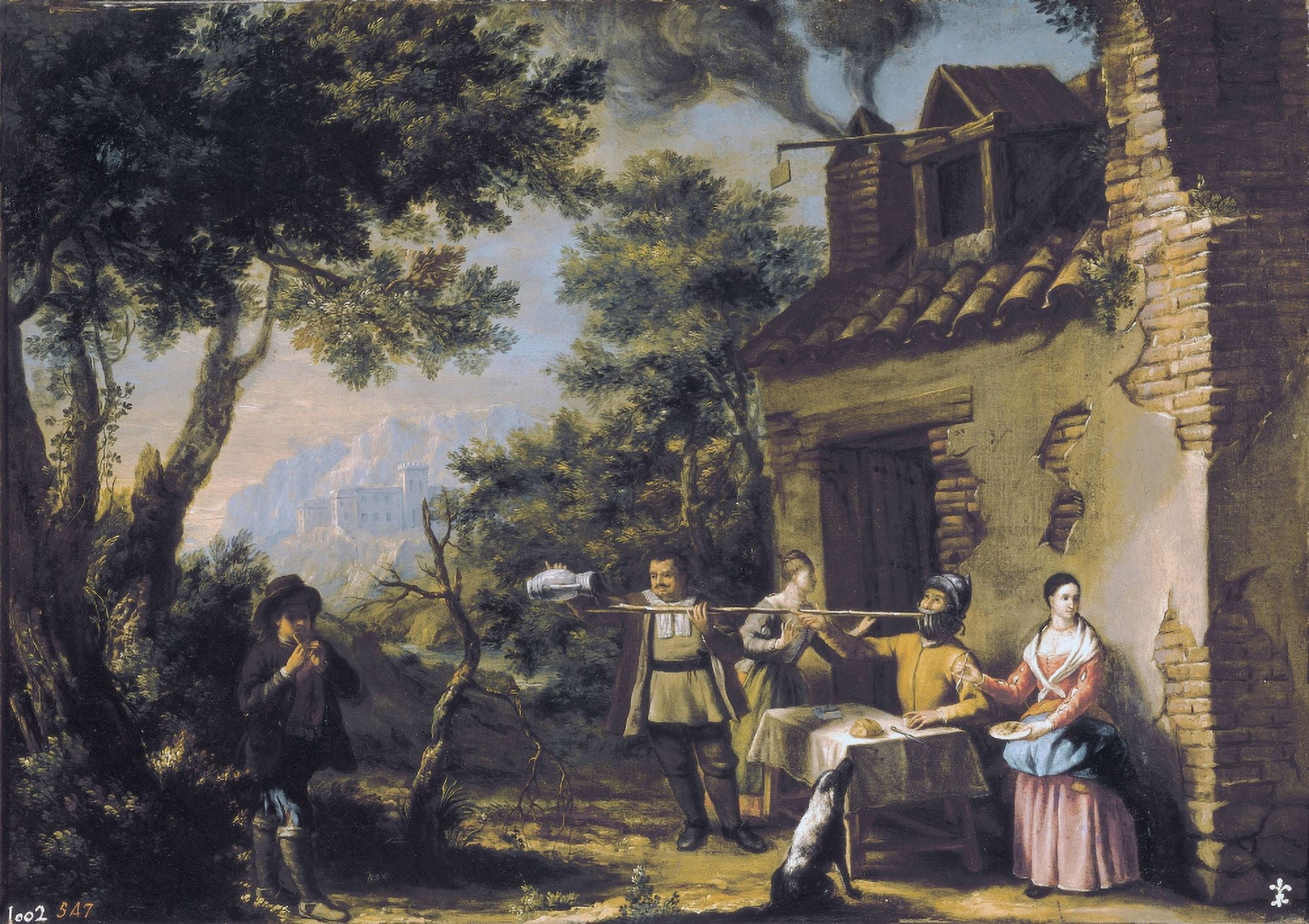 Valerocrist??bal (1707-1789) Canvas Art - (24 x 18)