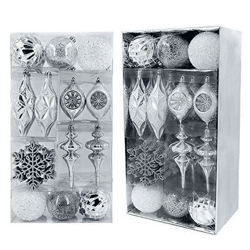White Christmas Ornaments Walmart 