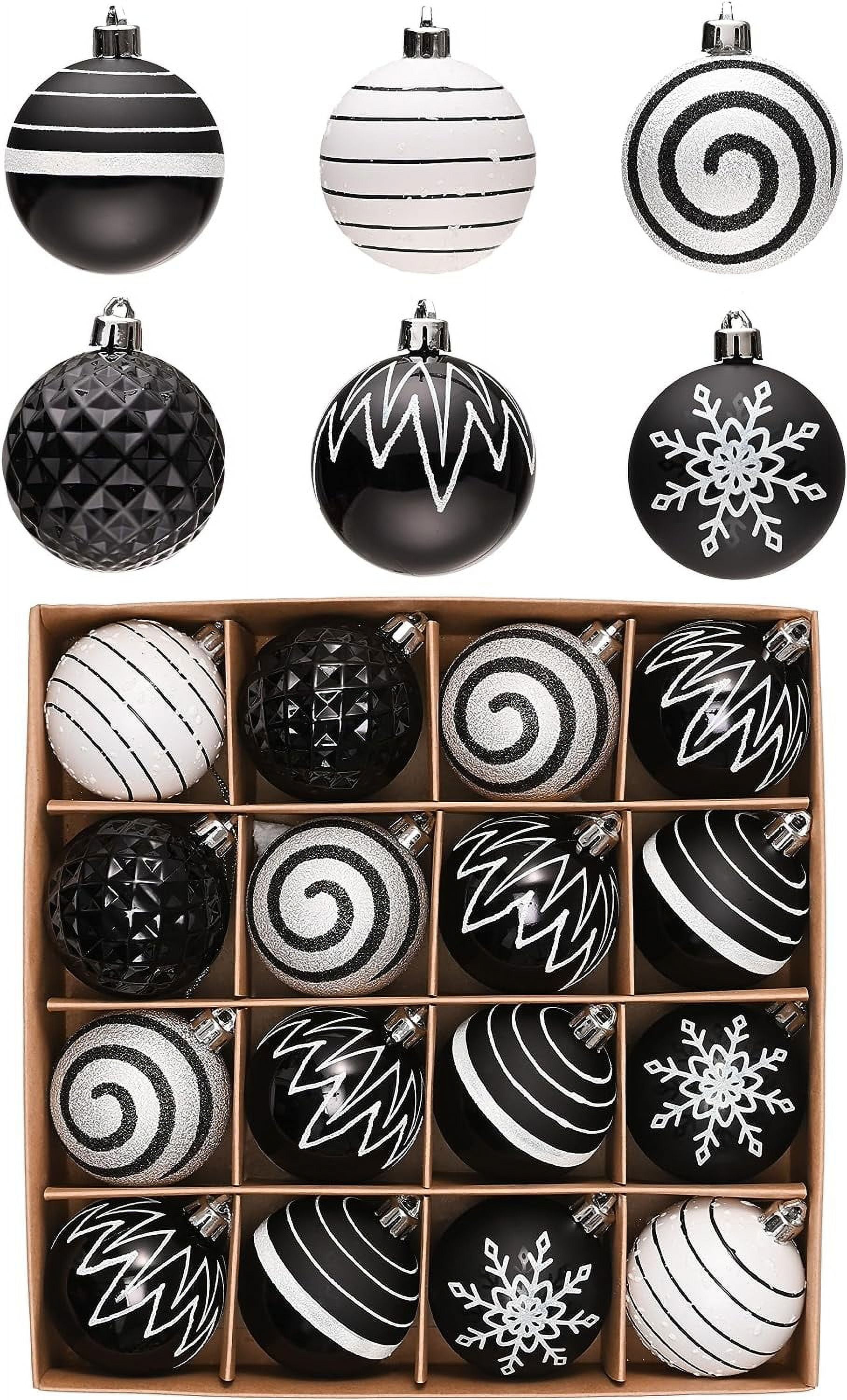 Valery Madelyn Halloween Tree Decoration, 16ct 2.36 Inches Black and