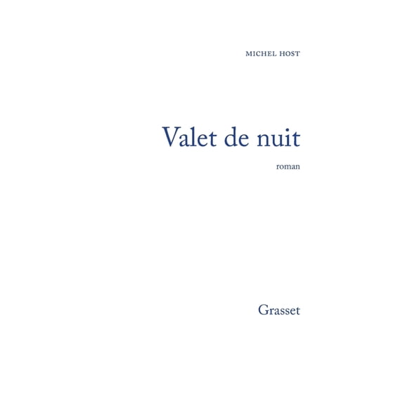 Valet de nuit, (Paperback)